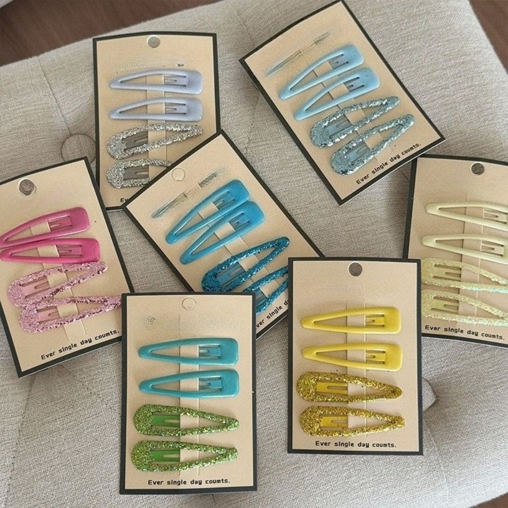 Hair Clips - Presilhas de Cabelo Estilo Coreano em