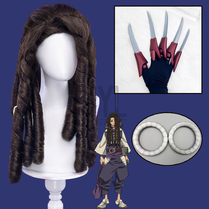 Peruca de cosplay anime gachia - Synthetic Braided Wigs For Black Women avaliação e preço