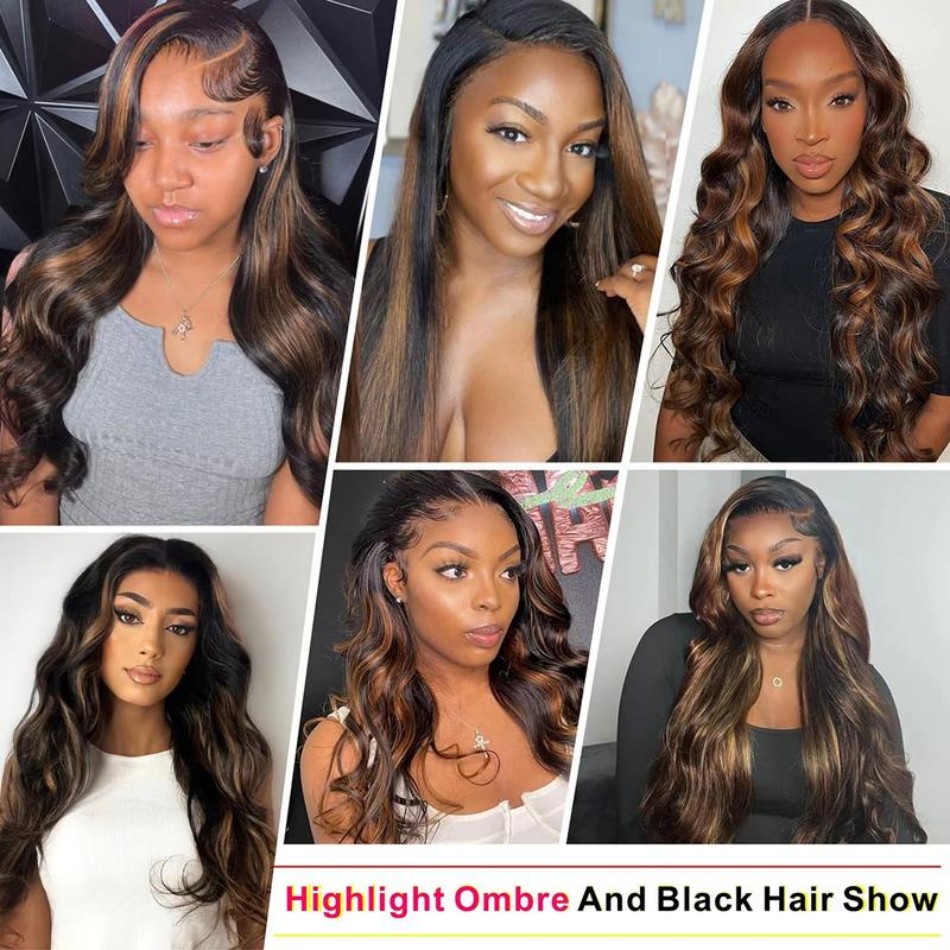 Peruca de Cabelo Humano Ondula - Lace Front Wigs avaliação e preço