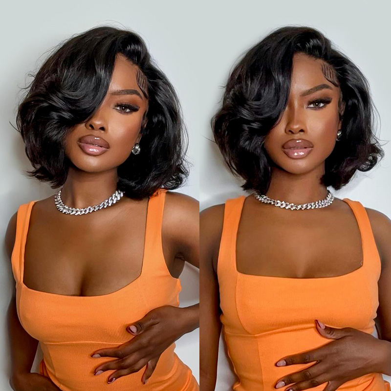 Perucas de Cabelo Humano Ondul - Glueless Wear And Go Human Hair Wig avaliação e preço