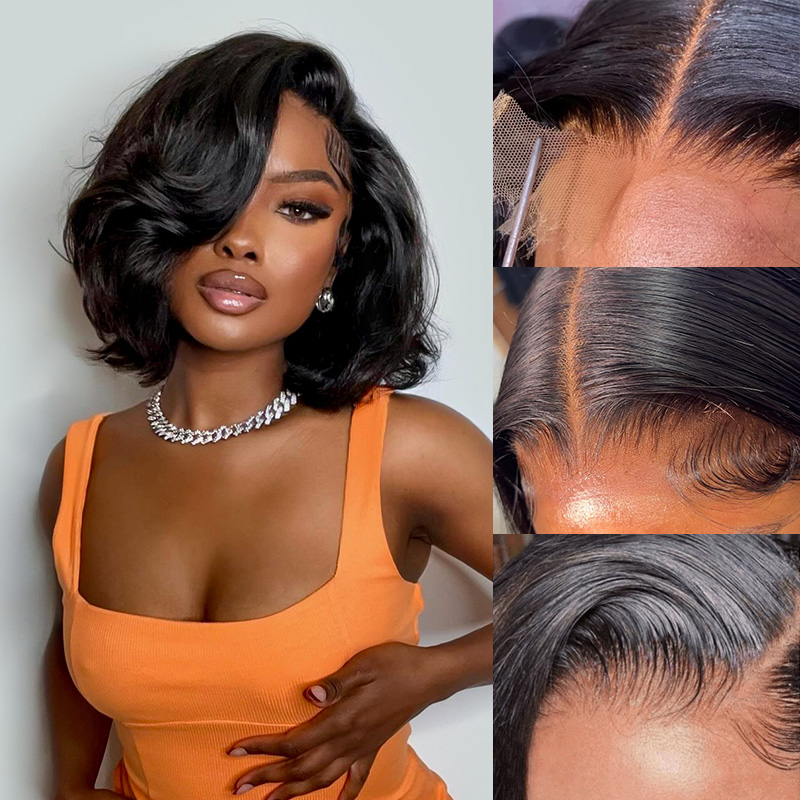 Perucas de Cabelo Humano Ondul - Glueless Wear And Go Human Hair Wig avaliação e preço