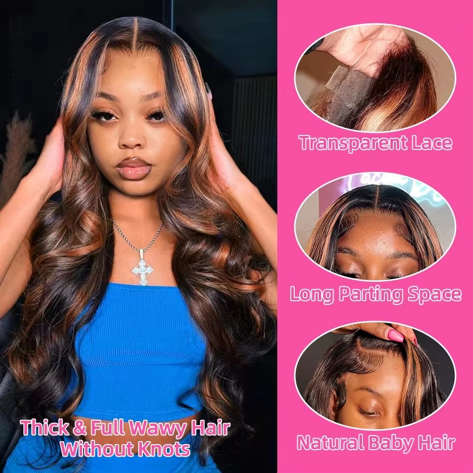 Peruca Frontal de Renda 13x4 c - Lace Front Wigs avaliação e preço