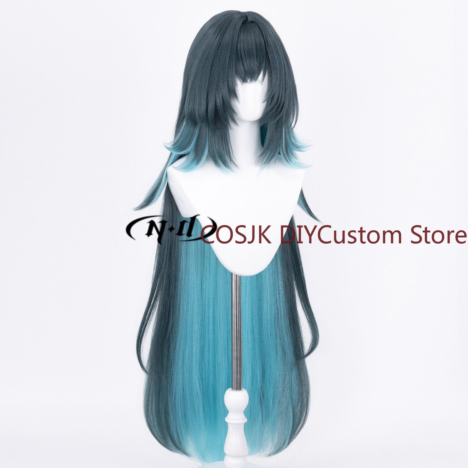 Peruca de cosplay de 110 cm, i - Synthetic Wigs avaliação e preço
