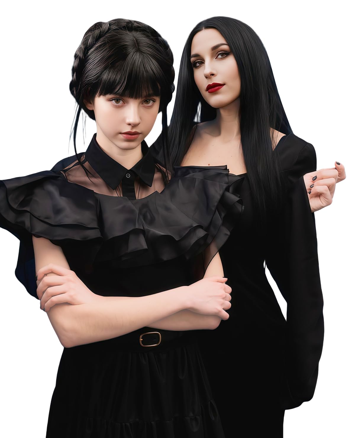 Peruca longa preta sintética p - Synthetic Braided Wigs For Black Women avaliação e preço