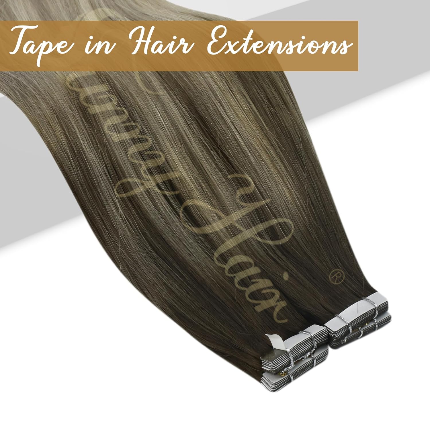 Extensões de Cabelo Humano VeS - Invisible Tape In Extensions Real Hair avaliação e preço