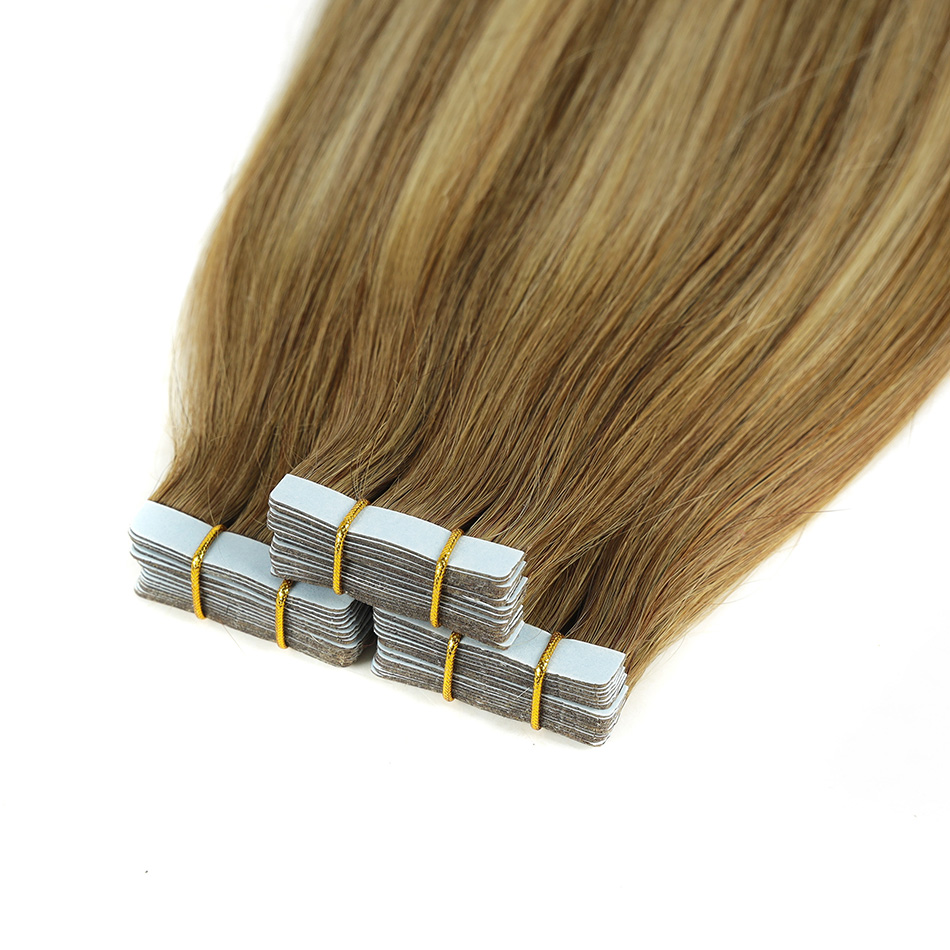 Fita bhf em extensões de cabel - Invisible Tape In Extensions Real Hair avaliação e preço
