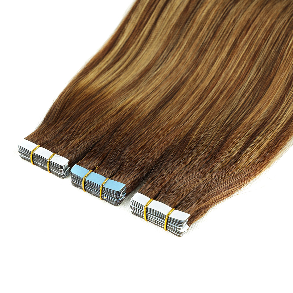 Fita bhf em extensões de cabel - Invisible Tape In Extensions Real Hair avaliação e preço