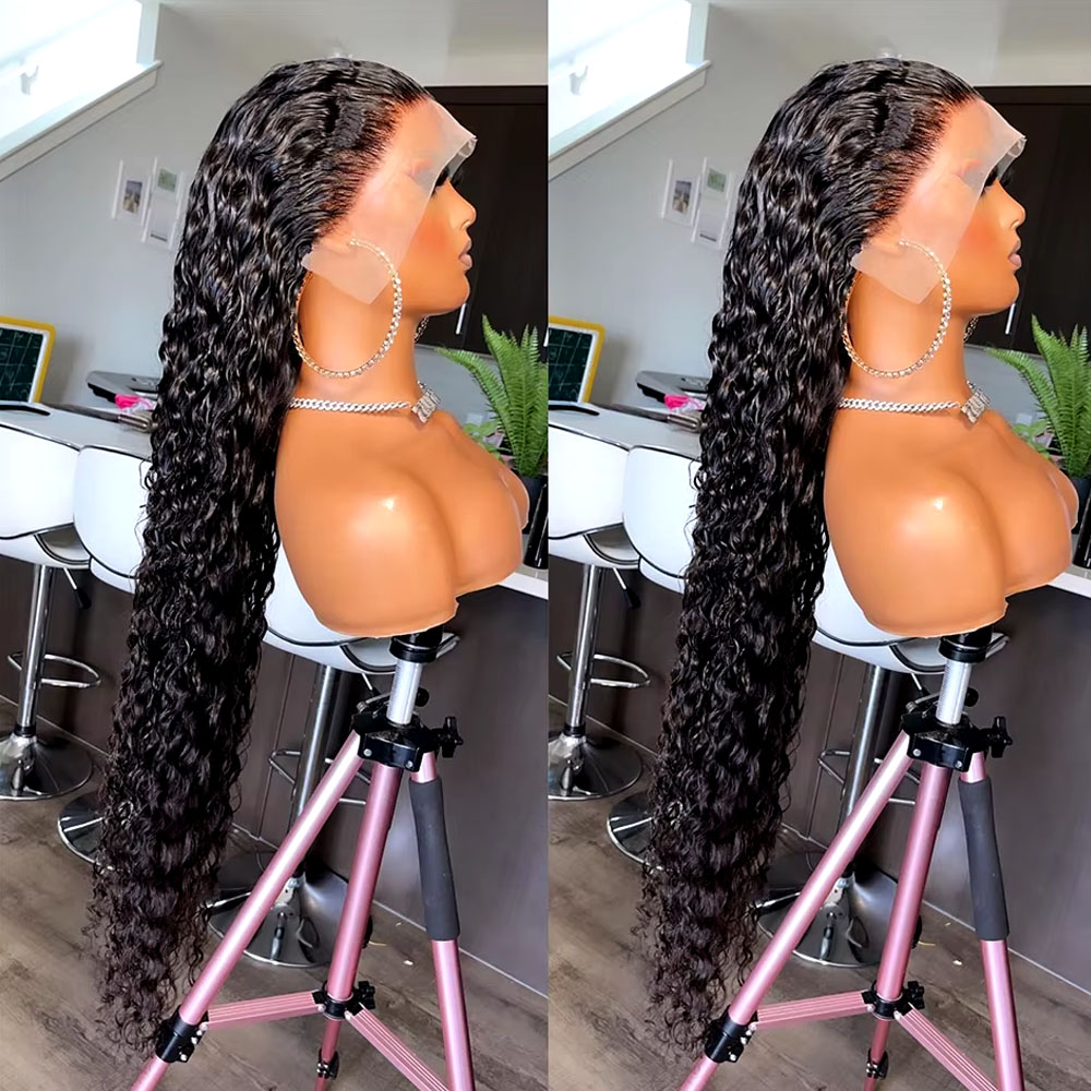 Peruca de Cabelo Humano Virgem - Lace Front Wigs avaliação e preço